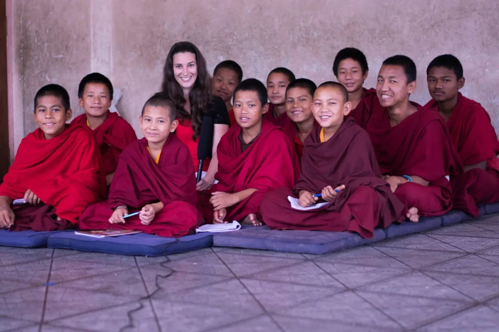 Teaching in Monastery volunteering program